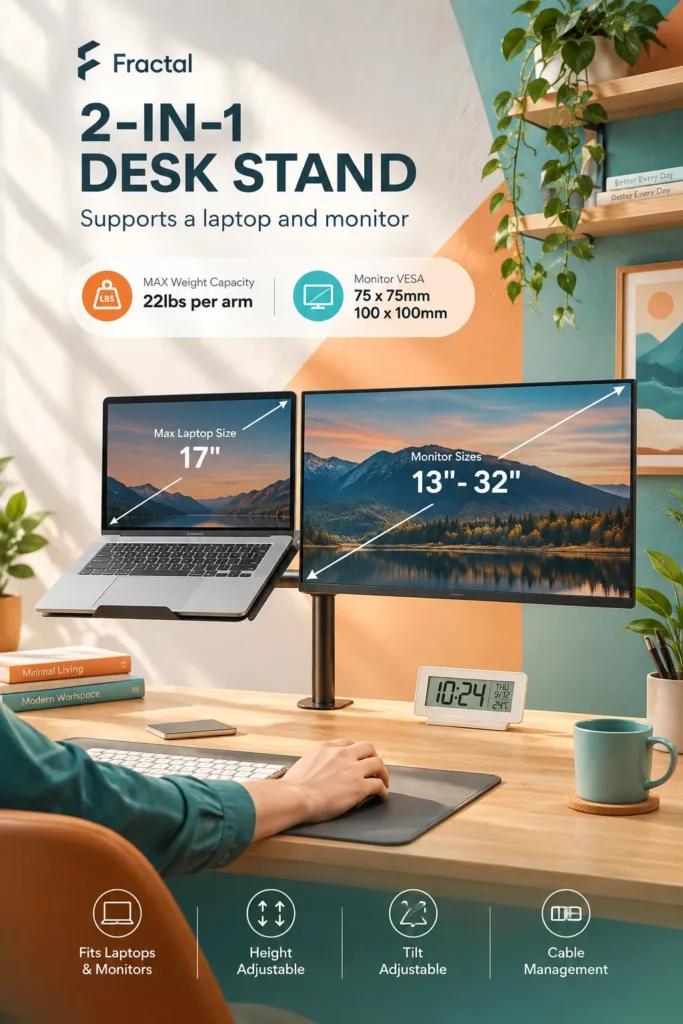 adjustable monitor arm