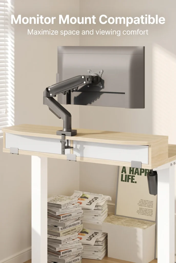 table workstation setup